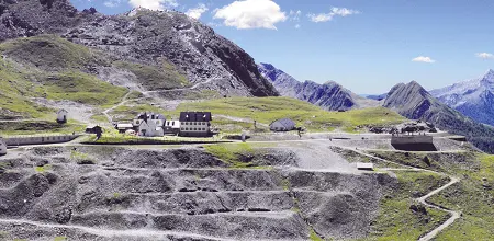 Über den Großen Schwarzsee  zur Schneeberghütte