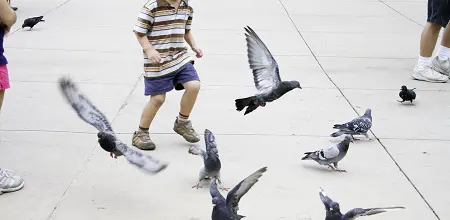 Warum Kinder nicht still sitzen können