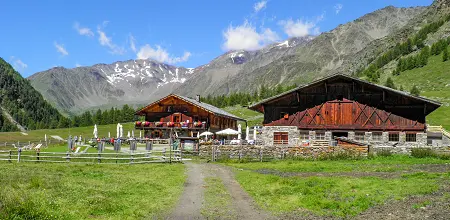 Durch das Pfossental bis zum Eishof