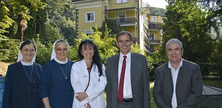 Landesrat Richard Theiner besucht Martinsbrunn