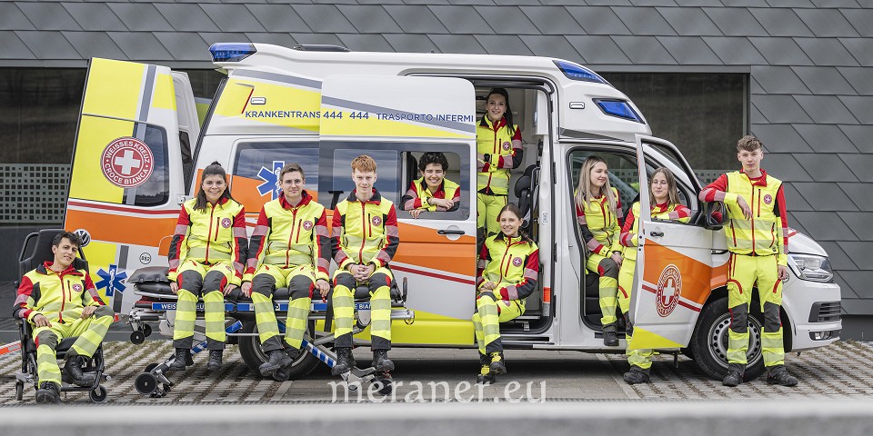 Ein motiviertes Team: 39 junge Erwachsene leisten derzeit den freiwilligen Zivildienst in den verschiedenen Sektionen des Weißen Kreuzes.