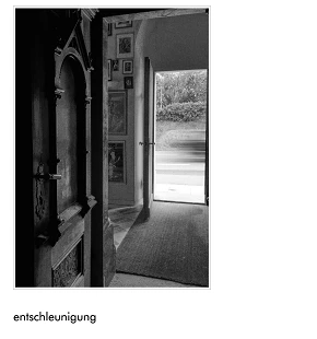 Entschleunigung